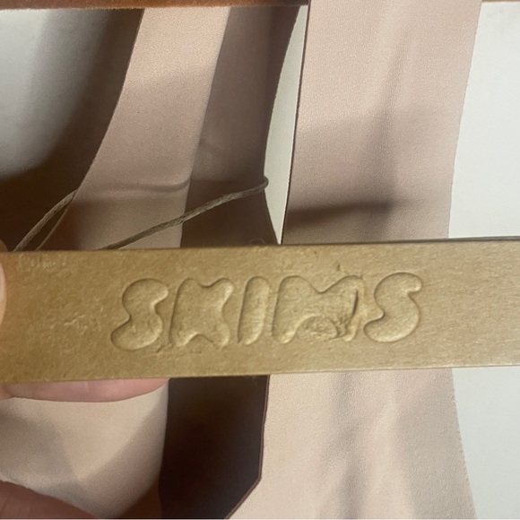 NWT Skims Naked Plunge Longline Bralette in Mica Size S - Picture 10 of 10